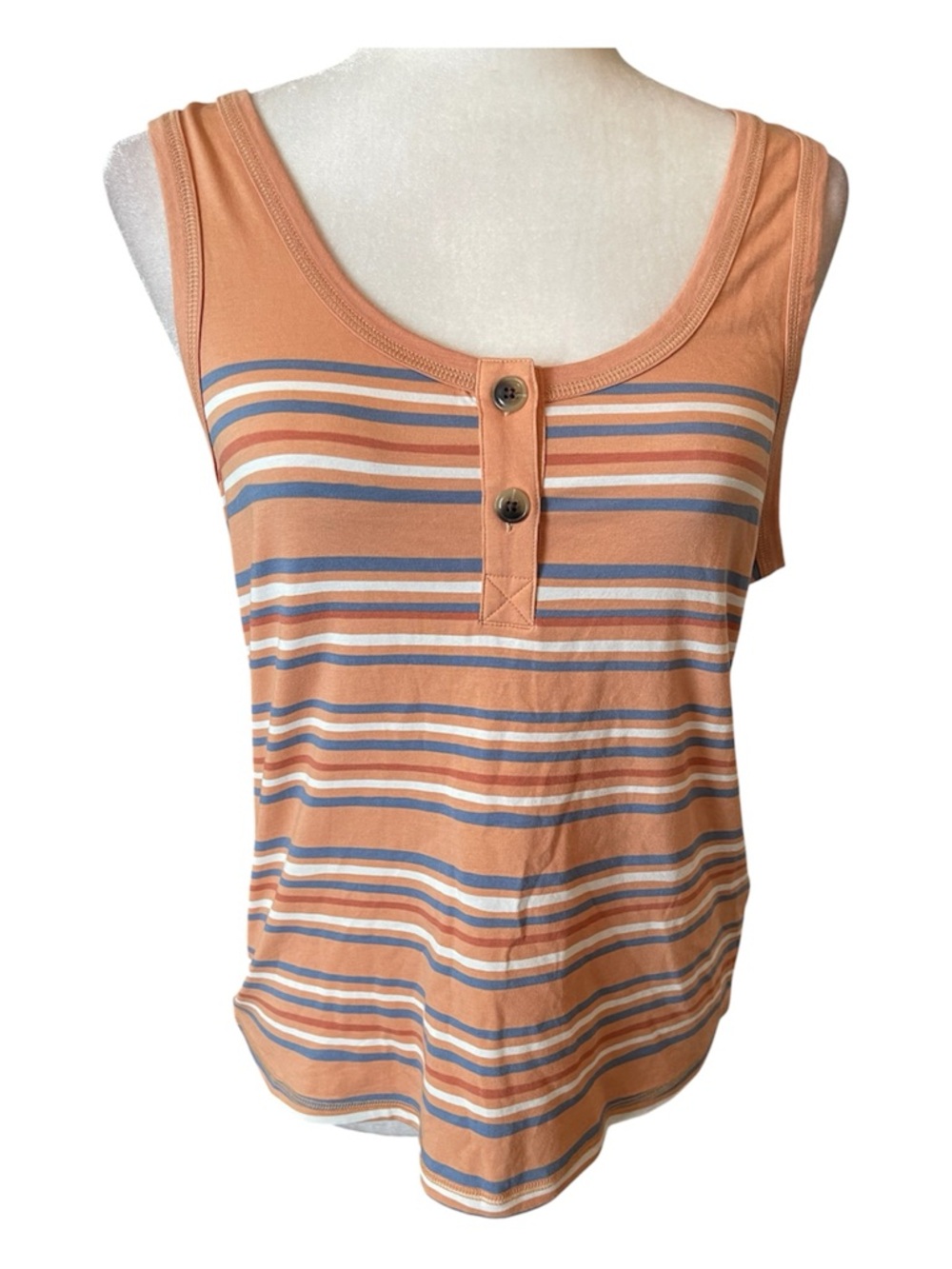 Kuhl NWT Solstice Sandstone striped Tank Top size small - Picture 2 of 8